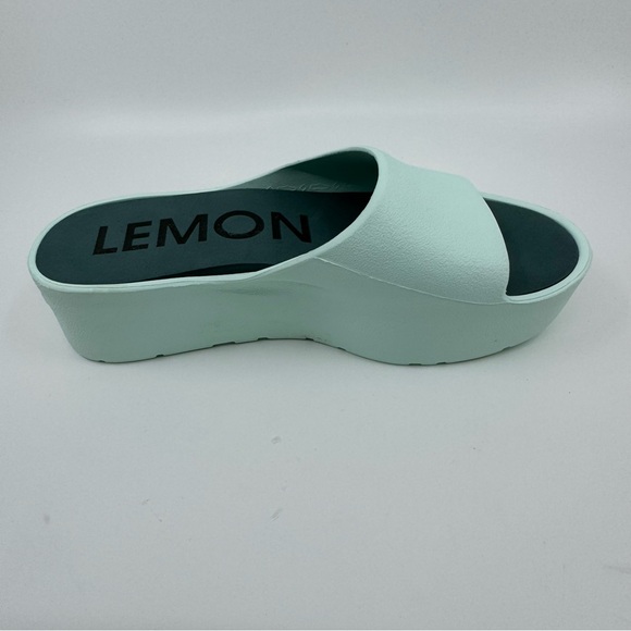 LEMON JELLY SUNNY AQUA GREEN SZ 38 US 7.5 - Picture 4 of 10